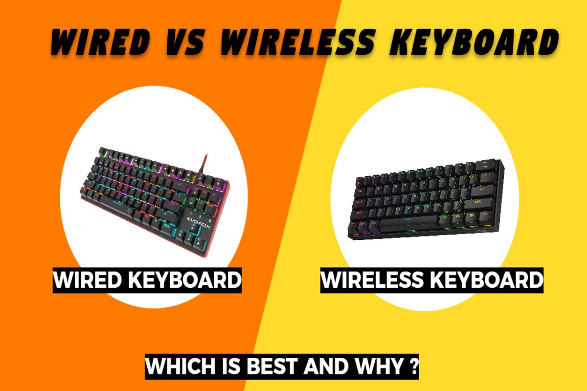 Wired keyboard vs wireless keyboard